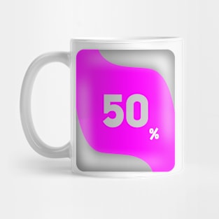 50 percent discount Mug